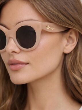 LOEWE LW40126I "Curvy" Acetate Frame Sunglasses